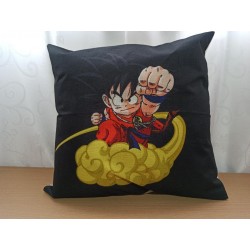 Cojín Almohada Dragon Ball Z - Goku Niño 45x45 Cm (Entrega Inmediata)