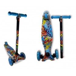 Patineta Monopatín Scooter Metalizada Colores Para Niños (Entrega Inmediata)