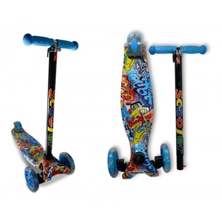 Patineta Monopatín Scooter Metalizada Colores Para Niños (Entrega Inmediata)