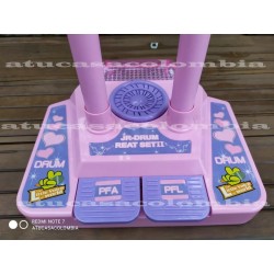 Batería Electrónica Karaoke Para Niño Y Niña. (Entrega Inmediata)