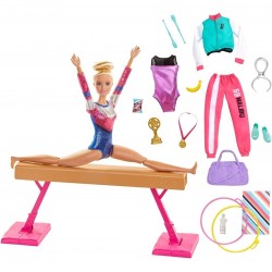 Barbie Olimpiadas Gimnasta Barra De Equilibrios Articulada (Entrega Inmediata)