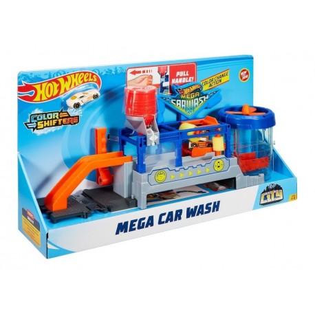 Pista De Autos Hot Wheels Mega Car Wash Autolavado (Entrega Inmediata)