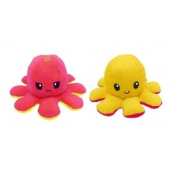 Peluche Pulpo De Doble Cara Juguete Para Niños (Entrega Inmediata)