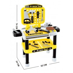 Juego Herramientas Kit Eléctricas Niño Taller Carpintería (Entrega Inmediata)