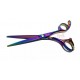 Tijera Peluquería Barbería Profesional Delux + Estuche (Entrega Inmediata)