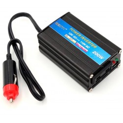 Conversor Inversor De Corriente 200w Dc 12v-110v Salida Usb (Entrega Inmediata)