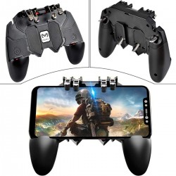 Control Gamepad Joystick 4 Gatillos Gamer Free Fire Pubg (Entrega Inmediata)