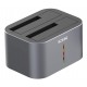 Docking Station Doble Bahia Para Discos 2,5 Y 3,5 Pulgadas (Entrega Inmediata)