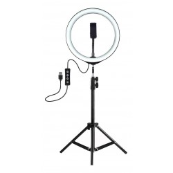Aro De Luz 33cm Con Trípode Incluido 3 Modos De Iluminación (Entrega Inmediata)