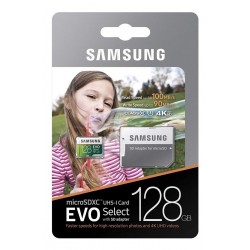 Micro Sd Samsung 128 Gb 4k 100mb/s 100% Original (Entrega Inmediata)