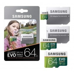 Micro Sd Samsung 64 Gb 4k 100mb/s 100% Original (Entrega Inmediata)