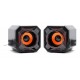 Parlantes Para Pc Plug 3.5 Y Usb Para Corriente (Entrega Inmediata)