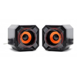 Parlantes Para Pc Plug 3.5 Y Usb Para Corriente (Entrega Inmediata)