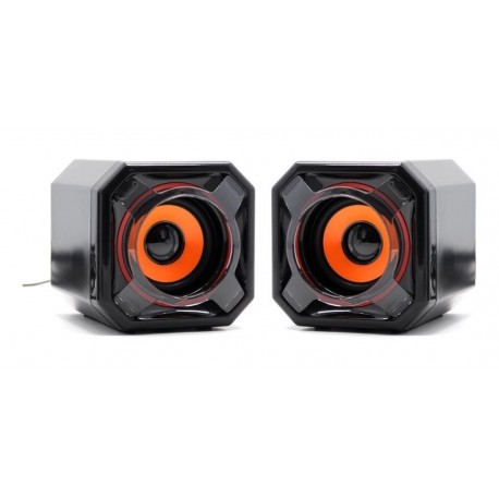 Parlantes Para Pc Plug 3.5 Y Usb Para Corriente (Entrega Inmediata)