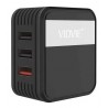 Cargador De Pared Plm 305q Vidvie Carga Rapida 3 Puertos Usb (Entrega Inmediata)
