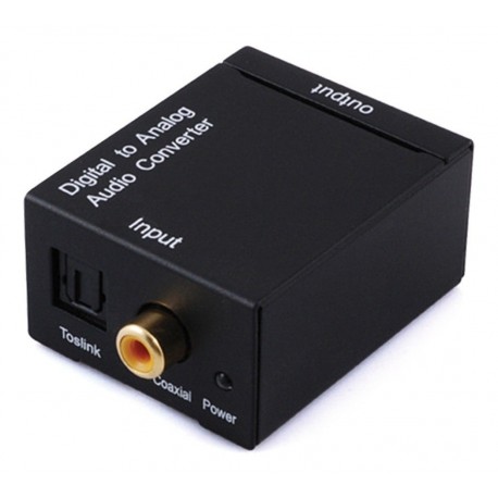Convertidor De Audio Optico A Rca Analógico (Entrega Inmediata)