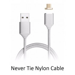 Cable Magnético De Carga Rápida Para iPhone 5, 5s,6,6s Nylon (Entrega Inmediata)