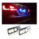 Led T10 Plana Azul Para Licencia Y Faro Delanteros Universal (Entrega Inmediata)