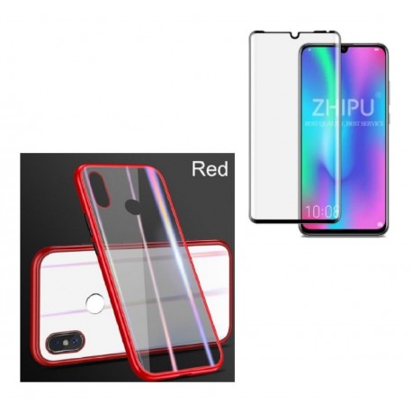 Kit Magnetico Protector Huawei P30 Lite + Vidrio Completo (Entrega Inmediata)