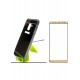 Kit Bumper Aluminio Samsung A8 Plus Negro + Vidrio Dorado (Entrega Inmediata)