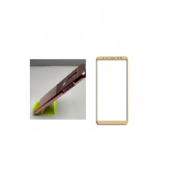 Kit Protector Aluminio Samsung A8 Plus Rosad+ Vidrio Dorado (Entrega Inmediata)
