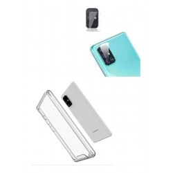 Kit Protector Space Military Samsung A71 + Lente Camara (Entrega Inmediata)