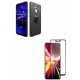 Kit Ring Protector Huawei Mate 20 Lite Negro + Vidrio 5d (Entrega Inmediata)