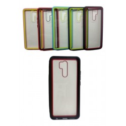 Funda Case Protector Acrilico Borde Color Xiaomi Note 8 Pro (Entrega Inmediata)