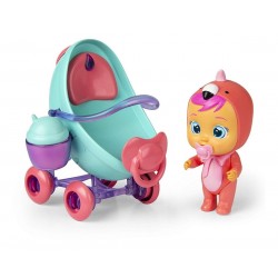 Muñeca Cry Babies Bebes Llorones Vehículo Fancy (Entrega Inmediata)