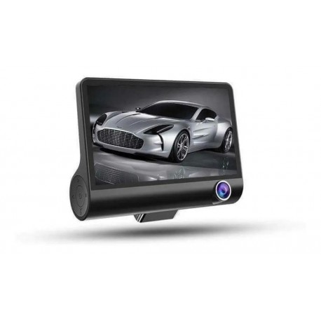 Dvr Para Carro Con Pantalla De 4.3 Cámaras Frontal Reversa (Entrega Inmediata)