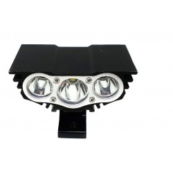 Exploradora 3 Led Luz Chorro Alta Baja Y Estrober 9w 2800 Lm (Entrega Inmediata)