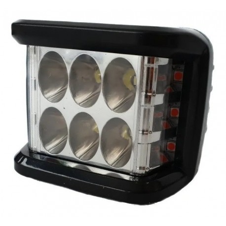 Exploradora Mini 6 Led Federal Fija Y Estrober 18w (Entrega Inmediata)