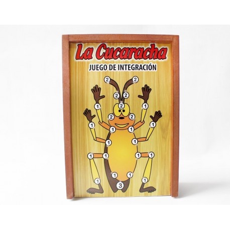 La Cucaracha Juego De Mesa Familiar Para Todas Las Edades (Entrega Inmediata)