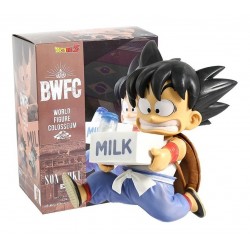 Goku Niño Leche Dragon Ball Z Colección Figura + Obsequio (Entrega Inmediata)