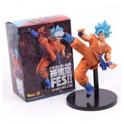 Goku Blue Dragon Ball Colección Figura Fase Dios + Obsequio (Entrega Inmediata)