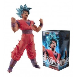 Goku Blue Dios Kaioken Dragon Ball Super Figura + Obsequio (Entrega Inmediata)