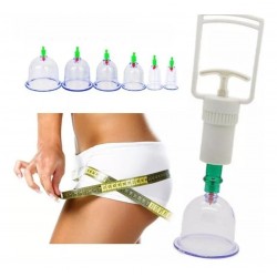 Set Masajeador Ventosas Chinas Vacumterapia, Cupping (Entrega Inmediata)