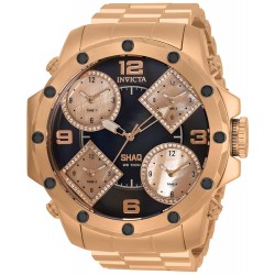Reloj Invicta 33868 Shaq Quartz Diamond Black Dial Hombre (Importación USA)