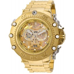 Reloj Invicta 32950 Subaqua Shutter Chronograph Quartz Gold (Importación USA)