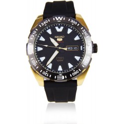Reloj Seiko SRP750K1 Automatic SRP750 5 Sports Black Dial Luminous Markers Rubber Band Hombre by es