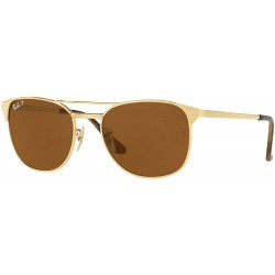 Gafas Ray-Ban Ray Ban Hombre Gold Lenses Metal Frame 55mm