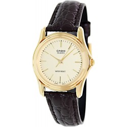 Reloj Casio MTP1096Q 3-Hand Analog Water Resistant Hombre Ge (Importación USA)