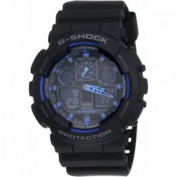Reloj G-Shock GA-100-1A2DR G271 Casio GA100-1A2 Ana-Digi Spe (Importación USA)