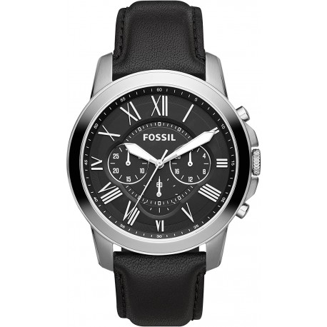 Reloj Fossil FS4812IE Hombre Grant Stainless Steel Chronograph Quartz