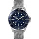 Reloj Timex TW2U38200 Navi XL Automatic 41mm Silver Blue Mesh