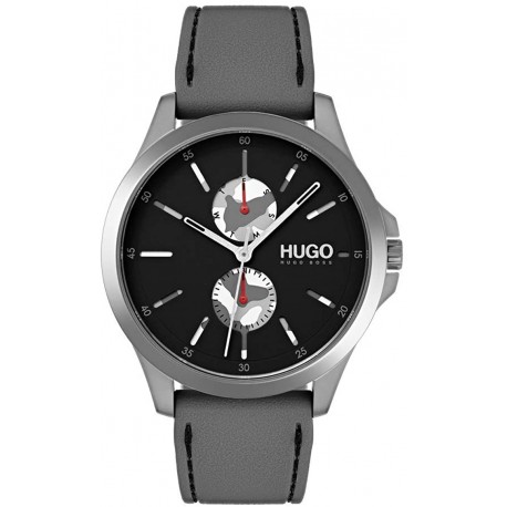 Reloj Hugo Boss 1530047 Hombre Jump Quartz Grey IP and Rubbe (Importación USA)