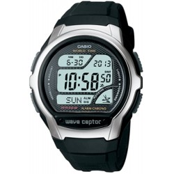 Reloj Casio WV-58U-1AVES Hombre Wave Ceptor Black Resin (Importación USA)