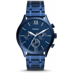 Reloj Fossil BQ2403 Fenmore Midsize Multifunction Navy Stainless Steel