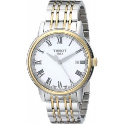 Reloj Tissot T0854102201300 Hombre Carson Analog Display Swiss Quartz Two Tone