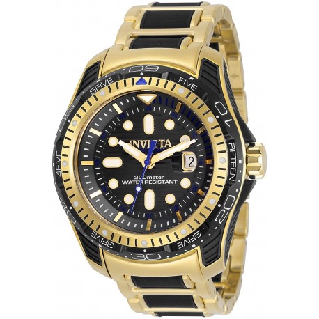 Reloj Invicta 29588 Hydromax Quartz Black Dial Hombre (Importación USA)